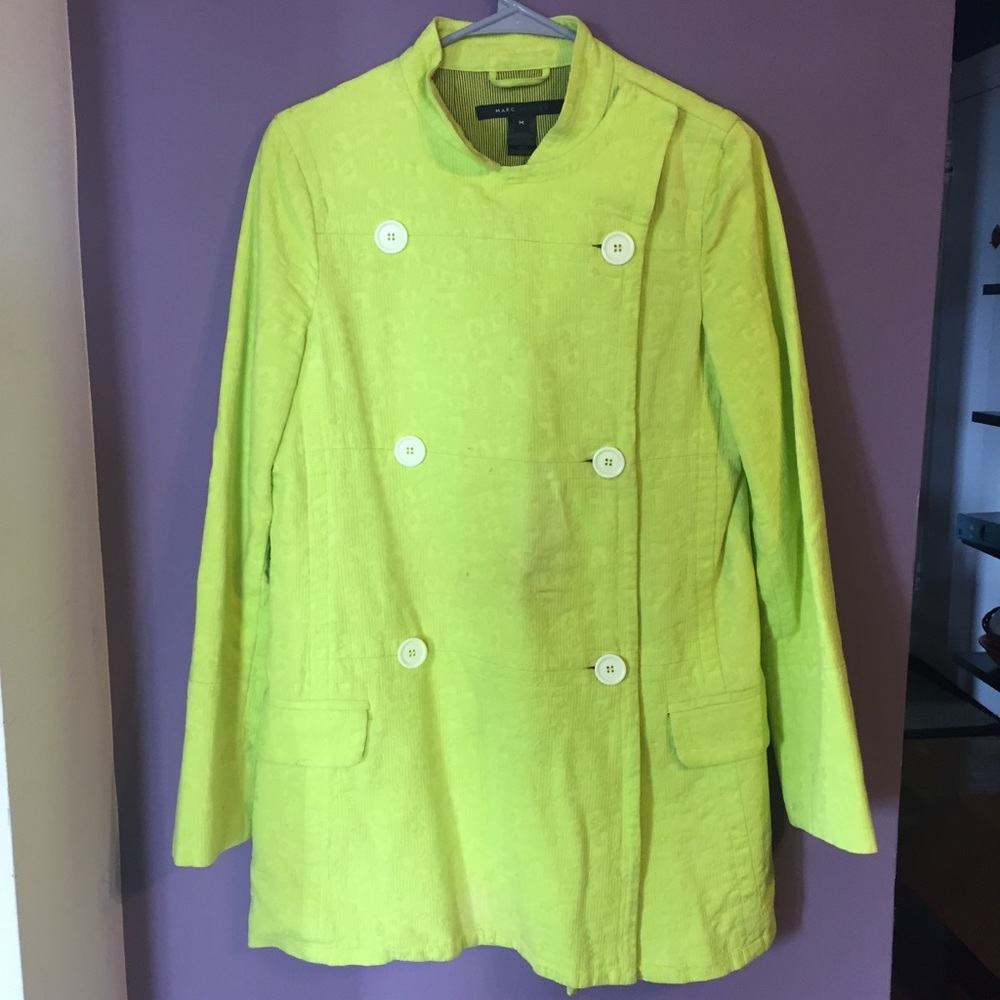 MARC BY MARC JACOBS VINTAGE BRIGHT YELLOW JACKET